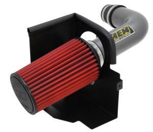 Jeep Wrangler Performance Air Intake - AEM Induction - Brute Force - Gunmetal Gray - `07-`11